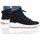 Chaussures Femme Baskets montantes 4F OBDH252 Noir, Blanc