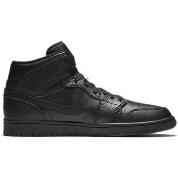 Chaussures Homme Baskets montantes Nike AIR 332550-016 JORDAN 1 MID Noir