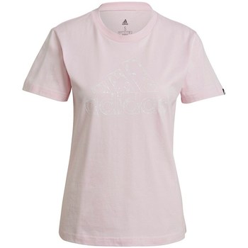 Vêtements Femme T-shirts manches courtes adidas Originals Outlined Floral Graphic Rose