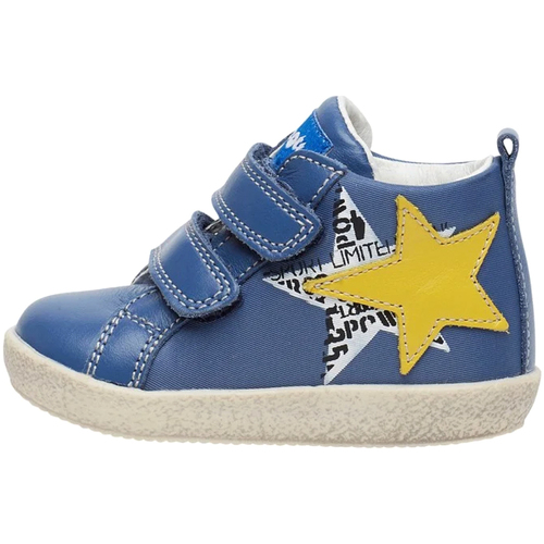 Chaussures Falcotto 2014690 01 Bleu - Chaussures Basket Enfant 80 