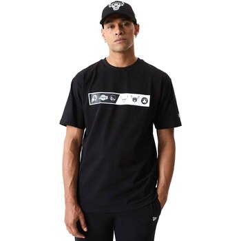Vêtements Homme T-shirts manches courtes New-Era 12553333 Noir