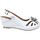 Chaussures Femme Sandales et Nu-pieds Karyoka Fleur Blanc