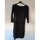Vêtements Femme Robes courtes Tom Tailor Robe noire Noir