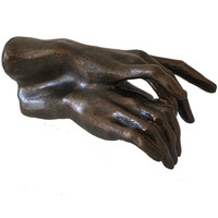Maison & Déco Statuettes et figurines Parastone Figurine DEUX MAINS de Rodin Marron