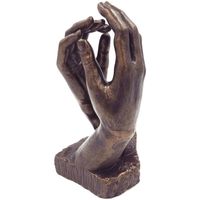 Maison & Déco Statuettes et figurines Parastone Figurine La Cathédrale de Rodin 27 cm Marron