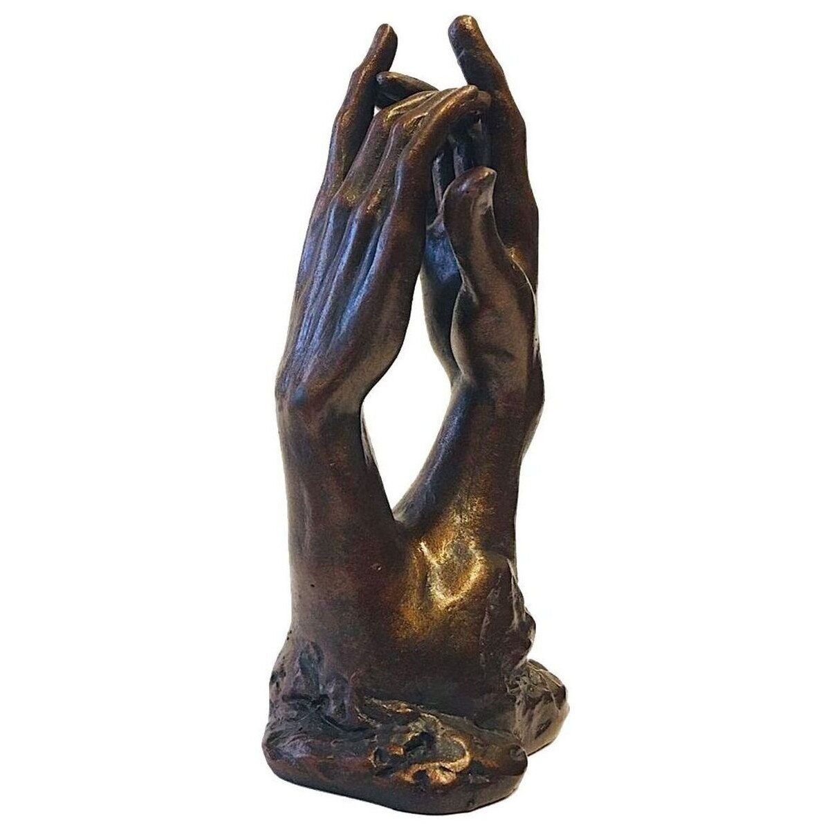 Maison & Déco Statuettes et figurines Parastone Figurine La Cathédrale de Rodin le secret 9.5 cm Marron
