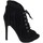 Chaussures Femme Derbies Kebello Escarpins à franges Noir F Noir