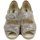 Chaussures Femme Chaussons Emanuela Femme Chaussures, Sandales Confort, Tissu-667BE Beige