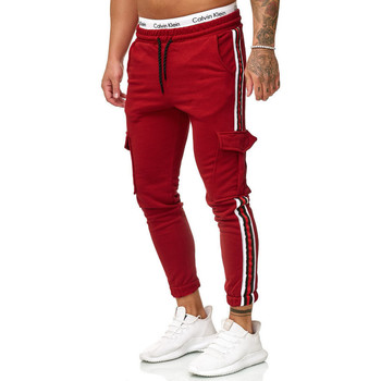 Vêtements Homme Pantalons de survêtement Cabin Pantalon jogging treillis Jogging 1224 rouge foncé Rouge