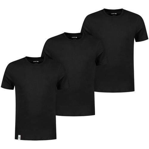 Vêtements T-shirts manches courtes Lacoste rey Noir