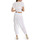 Vêtements Femme Tops / Blouses Selmark Top court manches courtes col V  Mare Blanc