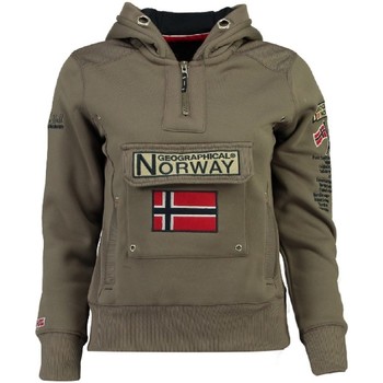 Vêtements Fille Sweats Geographical Norway Sweat Fille Gymclass New A100 Gris