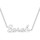 Montres & Bijoux Femme Colliers / Sautoirs Sc Crystal B2689-ARGENT-SARAH Argenté