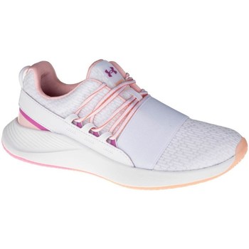 Chaussures Femme Baskets basses Under Run Armour W Charged Breathe Clr Sft Blanc, Rose