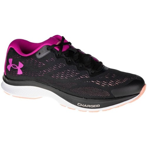 Chaussures Femme Under Armour 1445 Under Armour W Charged Bandit 6 Noir, Rose