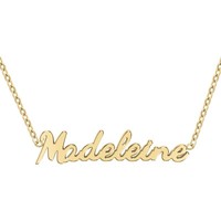 Montres & Bijoux Femme Colliers / Sautoirs Sc Crystal B2689-DORE-MADELEINE Doré