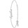 Montres & Bijoux Femme Bracelets Sc Crystal B2694-ARGENT-AGATHE Argenté