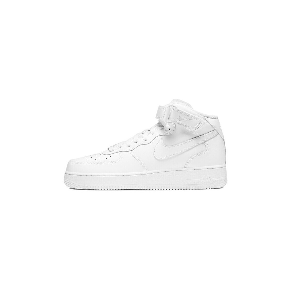 Chaussures Homme Baskets montantes Nike AIR FORCE 1 MID '07 Blanc
