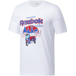 Vêtements Homme T-shirts manches courtes Reebok Sport Tee-shirt Blanc