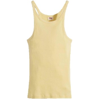 Vêtements Femme Débardeurs / T-shirts giallo sans manche Levi's GIALLA Jaune