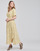 Vêtements Femme Robes longues Betty London ONINA Jaune / Blanc