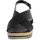 Chaussures Femme Sandales et Nu-pieds The Divine Factory Sandale TDF 4114 Noir