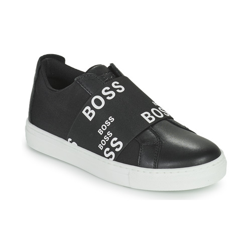 Chaussures Baskets basses BOSS KAMILA Noir / Blanc