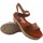 Chaussures Femme Multisport MTNG Sandale femme MUSTANG 50437 cuir Marron