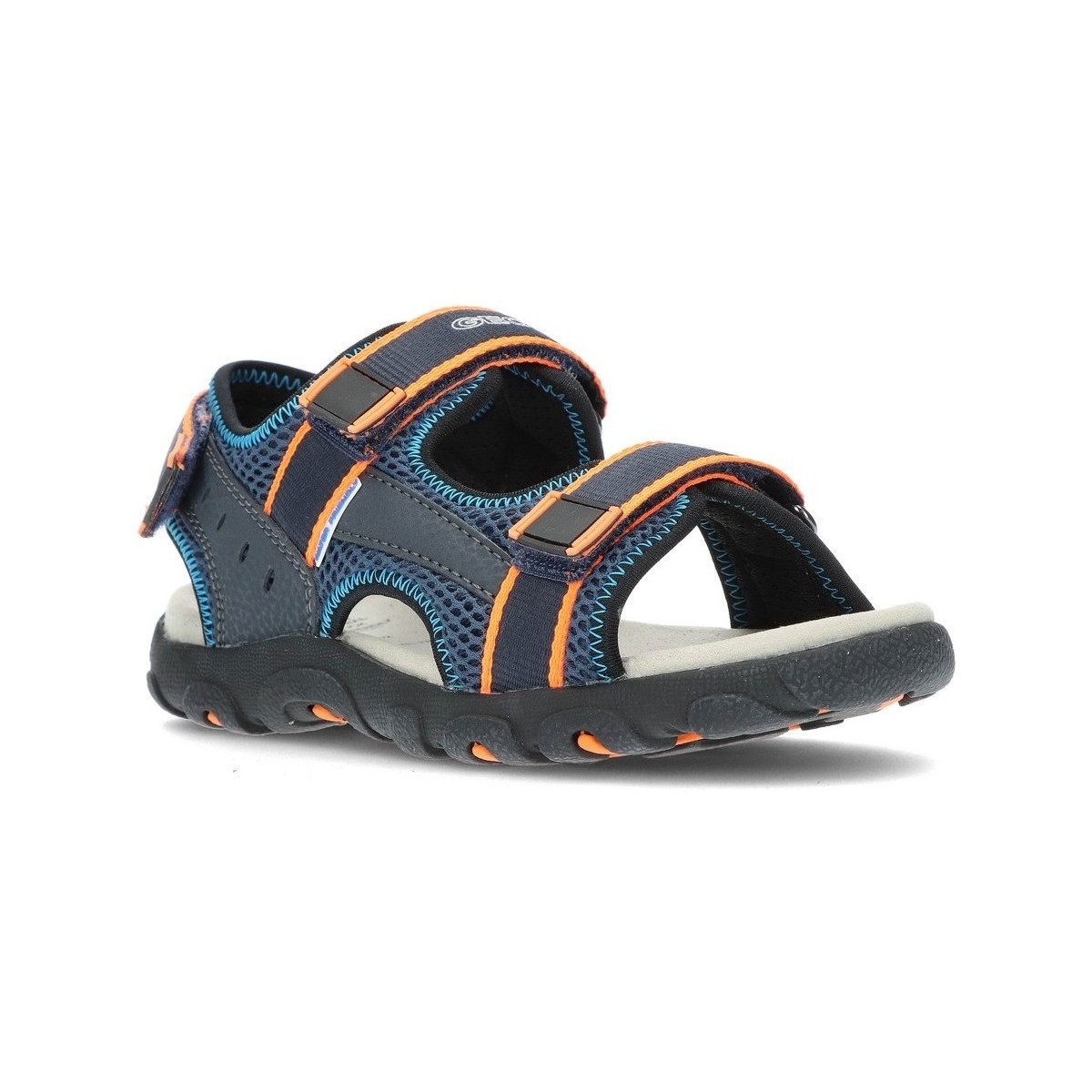 Chaussures Garçon Sandales et Nu-pieds Geox SANDALES  STRADA J1524A Bleu