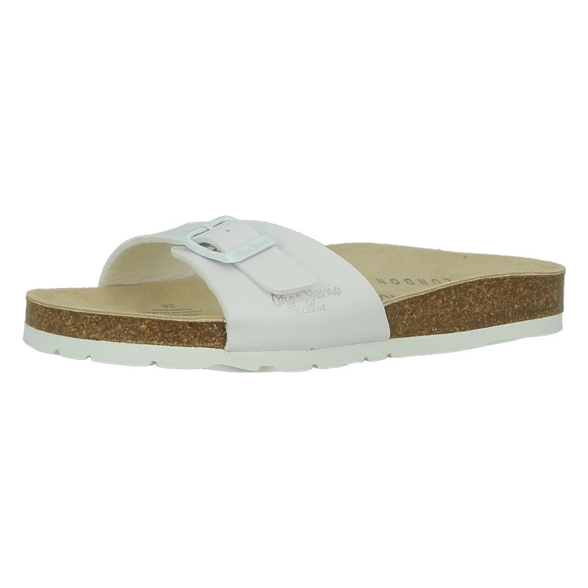 Chaussures Femme Mules Pepe jeans OBAN BASIC LFR Blanc