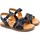 Chaussures Fille Sandales et Nu-pieds Boni & Sidonie Boni Iris II - sandales fille Bleu