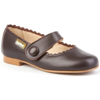 Chaussures Fille Ballerines / babies Angelitos 1512 Chocolate Marron