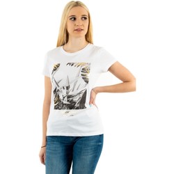Vêtements Femme T-shirts manches courtes Only macy life fit bright white blanc