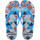 Chaussures Femme Tongs Brasileras Printed 21 Axon Bleu