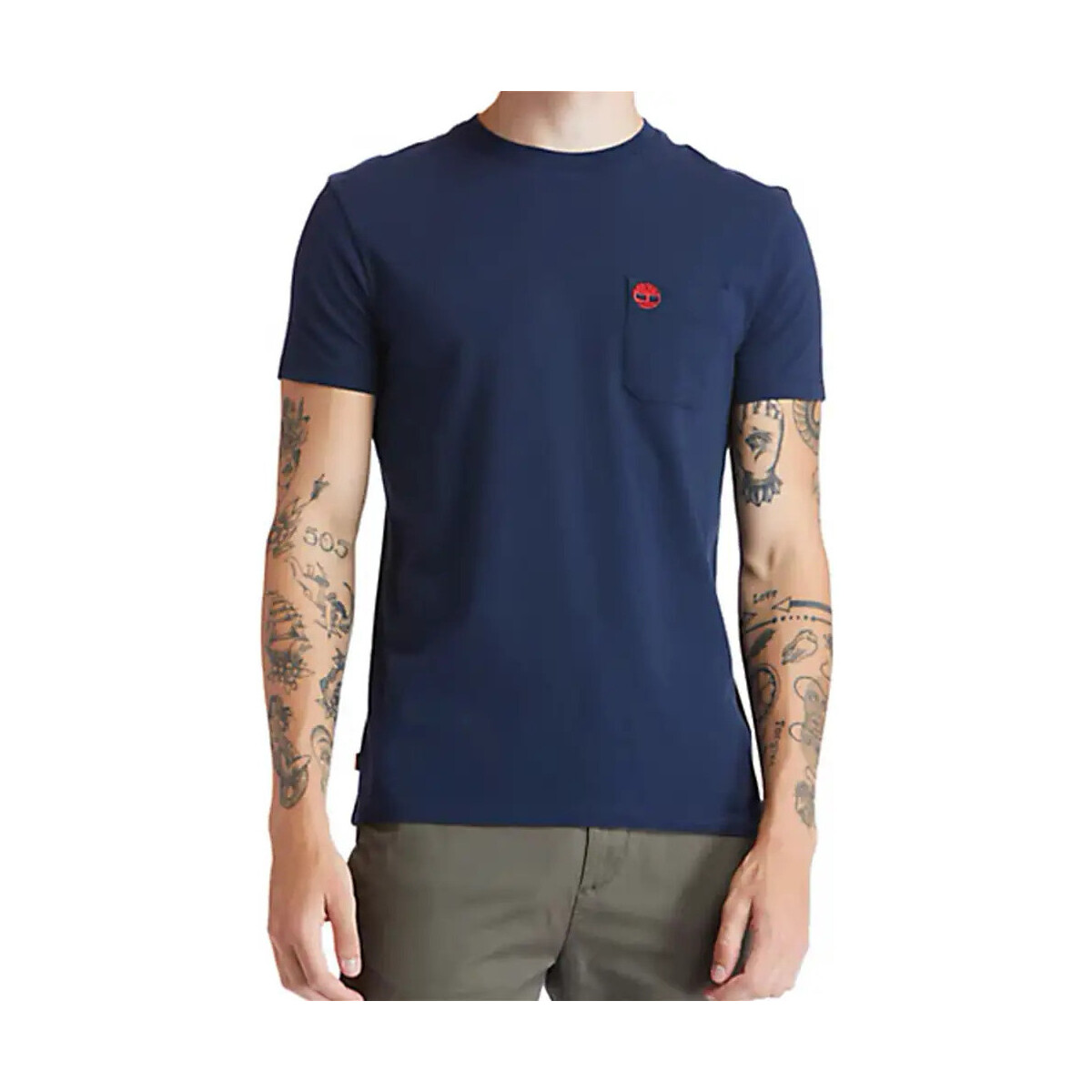 Vêtements Homme T-shirts manches courtes Timberland Dunstan River Bleu