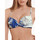 Vêtements Femme Maillots de bain séparables Lisca Haut maillot de bain push-up Ensenada Bleu