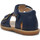 Chaussures Garçon Ballerines / Babies Sandales en cuir à scratch QUARZO Bleu