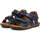 Chaussures Enfant Sandales et Nu-pieds Naturino SKY-sandale en cuir marine