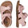 Chaussures Fille Sandales et Nu-pieds Naturino SKY-Sandales en cuir rose