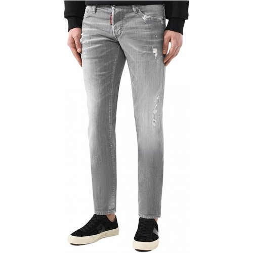 Vêtements Homme Jeans tiered skinny Dsquared S74LB0476 Gris