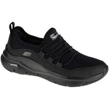 Chaussures Femme Baskets basses Skechers Arch Fit Lucky Thoughts Noir