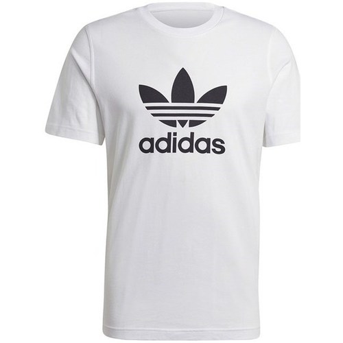 Vêtements Homme T-shirts manches courtes adidas Originals Trefoil Blanc