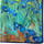 Sacs Sacs Bandoulière Parastone Sac pour les courses Van Gogh - Iris 40 x 40 cm Bleu