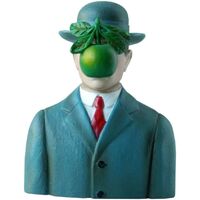 La mode responsable Statuettes et figurines Parastone Petite Statuette de collection Magritte - Le fils de l'homme Bleu