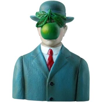 Votre ville doit contenir un minimum de 2 caractères Statuettes et figurines Parastone Petite Statuette de collection Magritte - Le fils de l'homme Bleu
