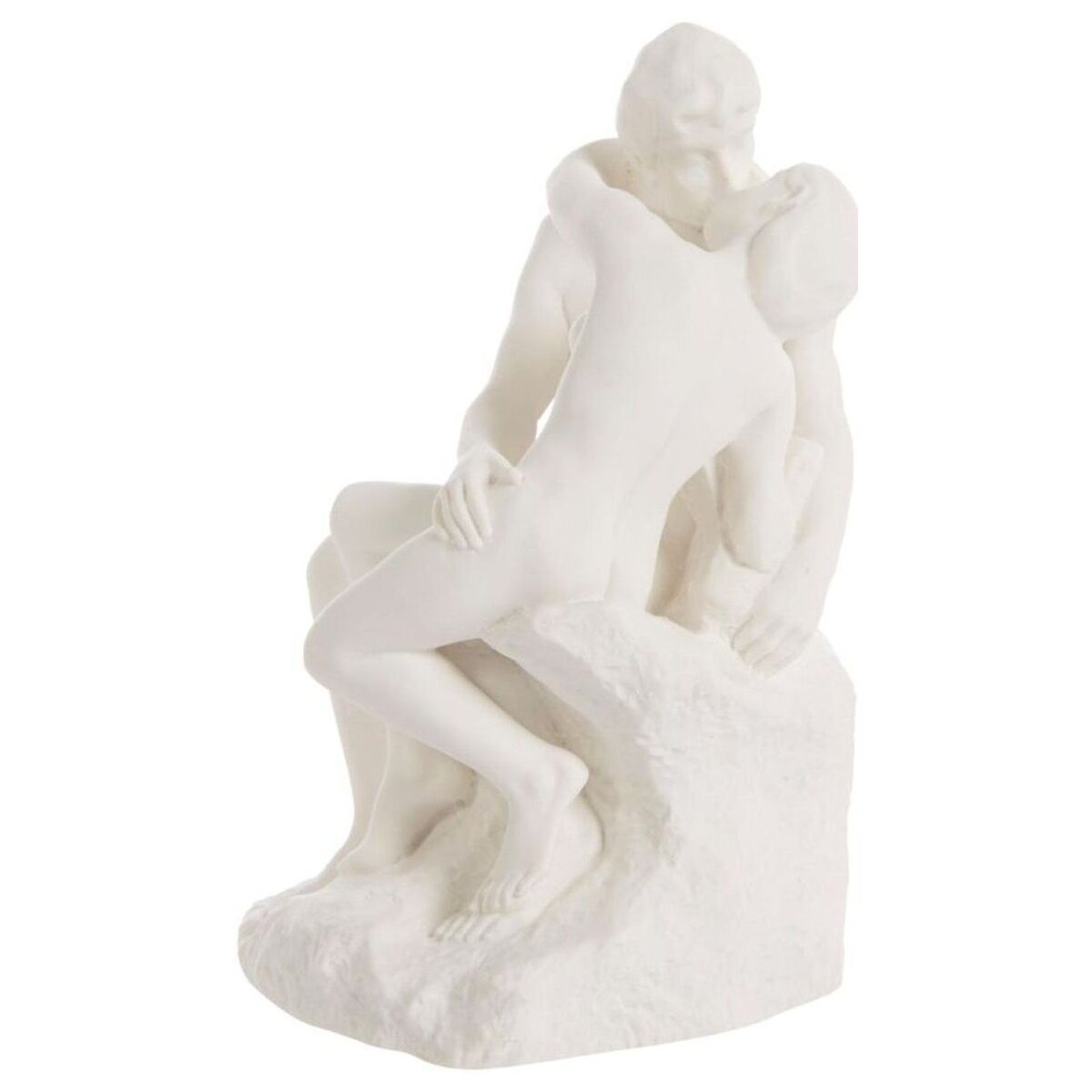 Maison & Déco Statuettes et figurines Parastone Reproduction Le Baiser de Rodin 14 cm Blanc