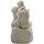 Maison & Déco Statuettes et figurines Parastone Reproduction Le Baiser de Rodin 25 cm Blanc