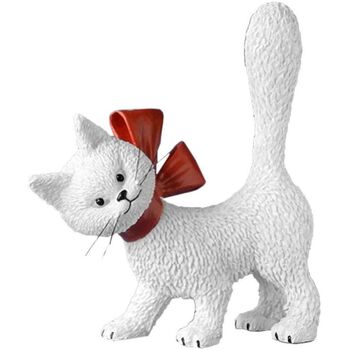 Maison & Déco Bouts de canapé / guéridons Parastone Statuette blanche Les chats par Dubout - La Minette Blanc