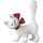 Maison & Déco Statuettes et figurines Parastone Statuette blanche Les chats par Dubout - La Minette Blanc
