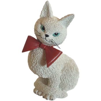 Maison & Déco Vêtements femme à moins de 70 Parastone Statuette Coquette Les chats par Dubout Blanc